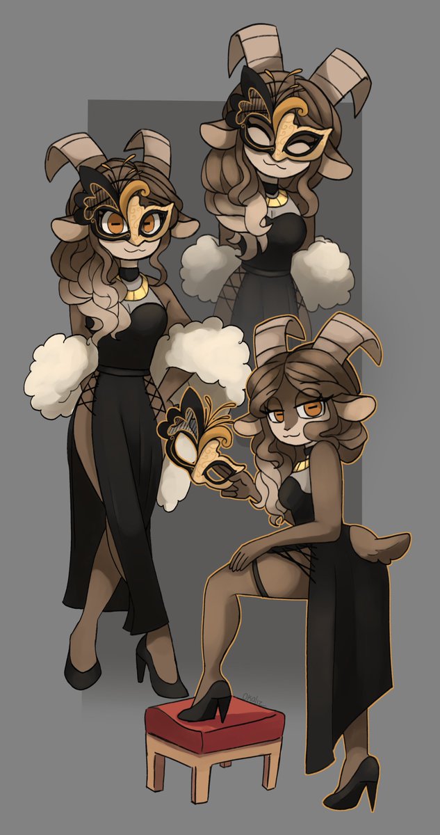0kaliz's tweet photo. What if we go to a masquerade ball? 🎭 https://t.co/dViAYgTgSt