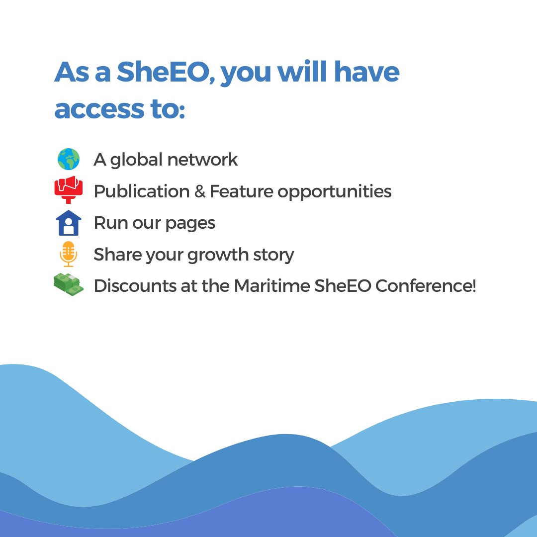 MaritimeSheeo's tweet image. Introducing.... 𝑻𝒉𝒆 𝑴𝒂𝒓𝒊𝒕𝒊𝒎𝒆 𝑺𝒉𝒆𝑬𝑶 𝑪𝒐𝒎𝒎𝒖𝒏𝒊𝒕𝒚!!

Ever since we had our first conference in 2020, we have had so many requests about people wanting to be part of the SheEO community.. so here is your chance.

#maritimesheeo #SheEO #communitybuilding