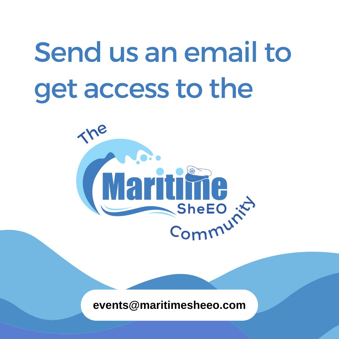 MaritimeSheeo's tweet image. Introducing.... 𝑻𝒉𝒆 𝑴𝒂𝒓𝒊𝒕𝒊𝒎𝒆 𝑺𝒉𝒆𝑬𝑶 𝑪𝒐𝒎𝒎𝒖𝒏𝒊𝒕𝒚!!

Ever since we had our first conference in 2020, we have had so many requests about people wanting to be part of the SheEO community.. so here is your chance.

#maritimesheeo #SheEO #communitybuilding