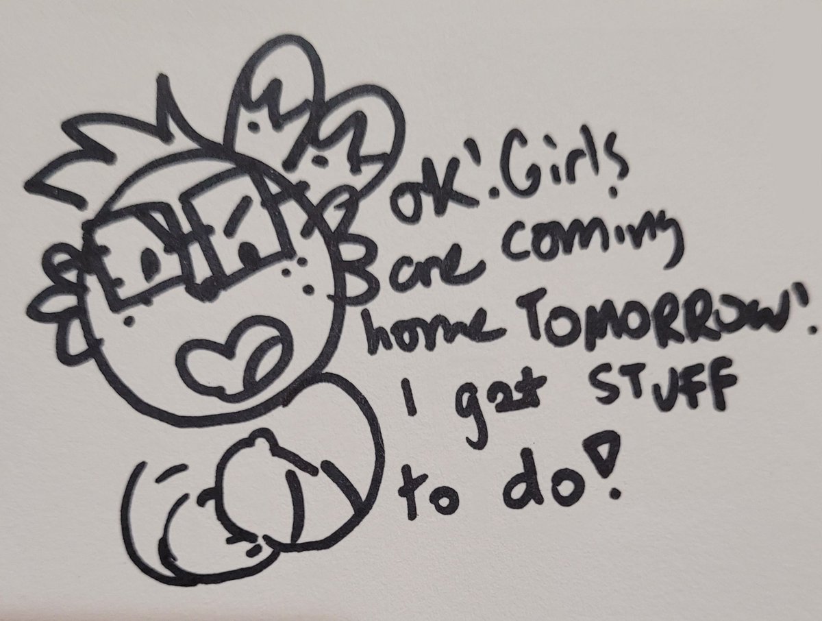 BeauxDoodles's tweet photo. TIME TO GET THINGS DONE! (1/2) https://t.co/8hKzSYAnQc