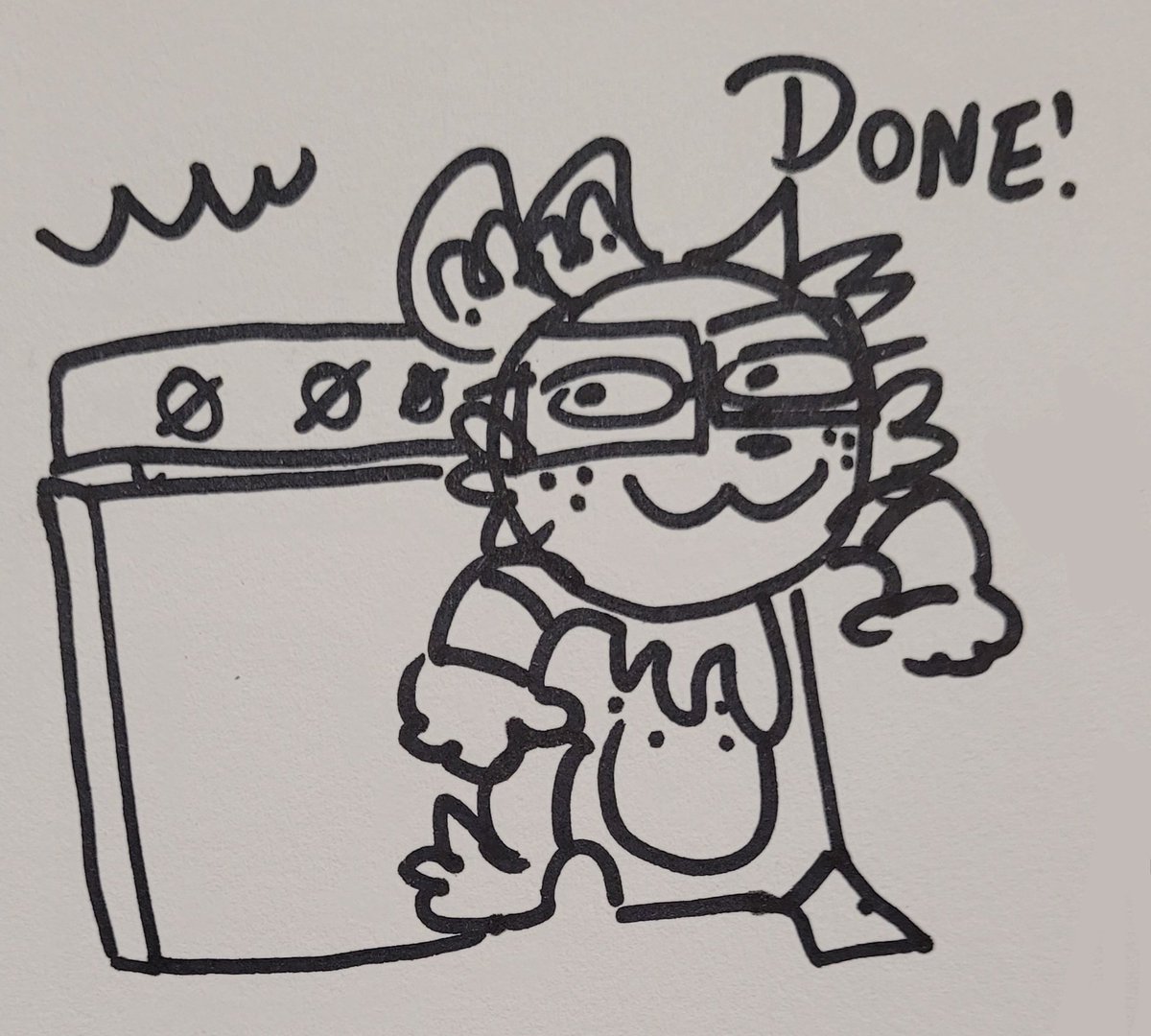 BeauxDoodles's tweet photo. TIME TO GET THINGS DONE! (1/2) https://t.co/8hKzSYAnQc