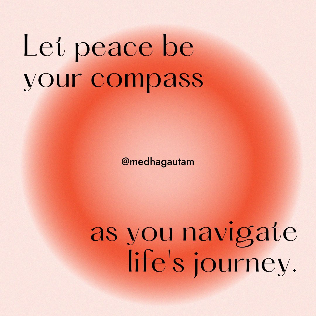 medhagautam's tweet photo. Let's all spread a little peace and positivity in the world. Share this with someone who might need a little nudge today! 🤍
#FindYourCompass #SpreadPositivity #positivevibes #positivequotes #lifereminders #aestheticquotes #quotelover #mindsetcoach https://t.co/6584i19wjc
