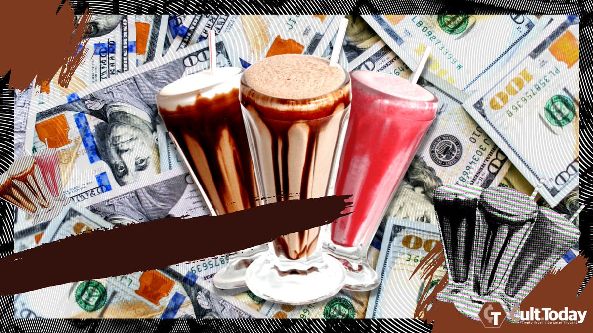 NFTCultT's tweet photo. Will the US dollar's dominance continue? The #DollarMilkshake theory suggests a strengthening #USeconomy will cause a "sucking" effect on other currencies, leading to a surge in demand for USD. #CIRCLE #thefed #FDIC @culttoday @nftgirlirene 
Full story 🔗 https://t.co/WTQvt1TH3i https://t.co/wGasqV62lO