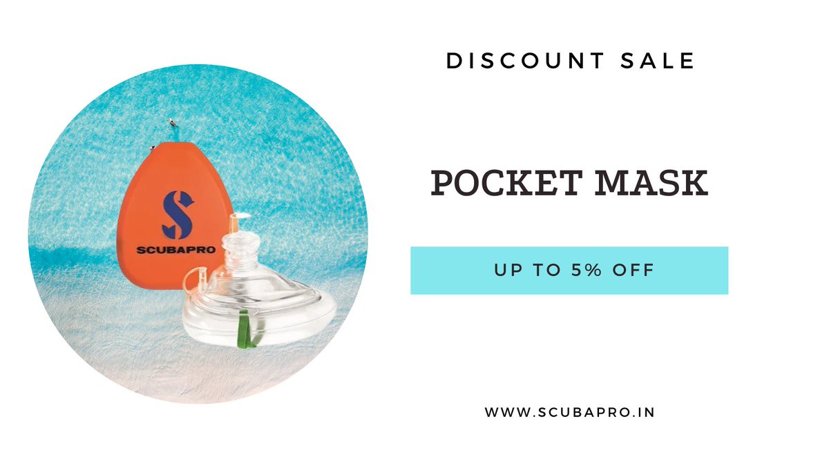 ProscubaMarine's tweet photo. POCKET MASK-Emergency mask to be used for reanimation. Includes strap, valve and box. @ https://t.co/RkDESr6528

#scubagear #scubadiving #scubadiver #scubatravel #adventure #divingislife #pocket #mask #scubapro https://t.co/amnFj148iW