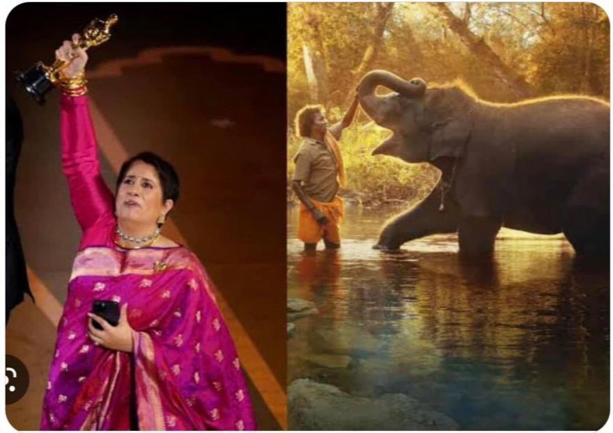 sikka_harinder's tweet photo. Congratulations India
Ms Guneet Monga, producer of ‘The Elephant Whisperers’ has won the Oscars. 
Mera Bharat badal raha hai. https://t.co/hTvHOQ2cEd