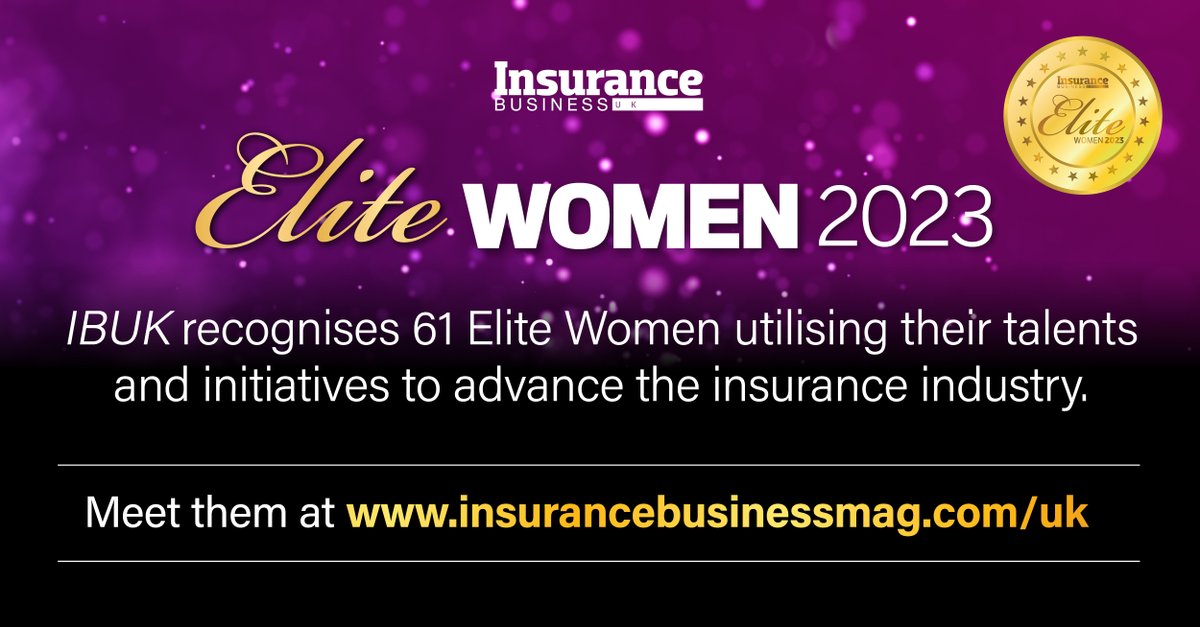 InsuranceBizUK's tweet photo. IBUK recognises 61 Elite Women utilising their talents and initiatives to change the insurance industry. Meet them at https://t.co/Ktp0IxzEK1 https://t.co/kzBK0q3p4i
