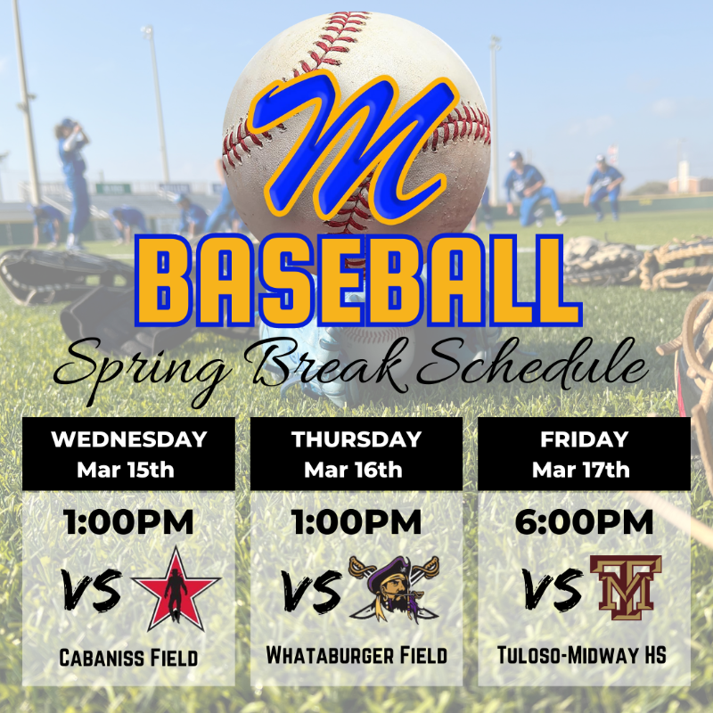 moodybaseball's tweet photo. SCHEDULE || VARSITY
Just a few more tuneup games before we begin district play. Here’s our Spring Break schedule — come out and support the boys in Blue & Gold!
#wsg #buildingit #workinprogress https://t.co/6L1zJw0UAC