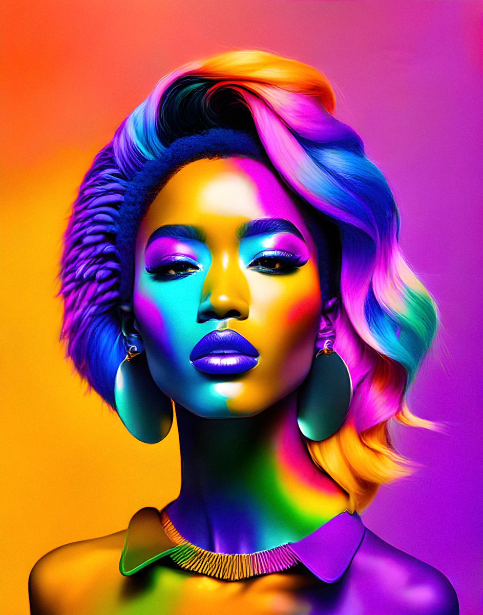 🌈 Own a piece of history with 'The Pride', an NFT featuring a vibrant rainbow woman! 🎨 This unique creation is now available on <a href="/opensea/">OpenSea</a> - don't miss your chance to add it to your collection

opensea.io/assets/ethereu…

#NFT #RainbowWoman #Pride #OpenSea #CryptoArt #Aiart #AIIA