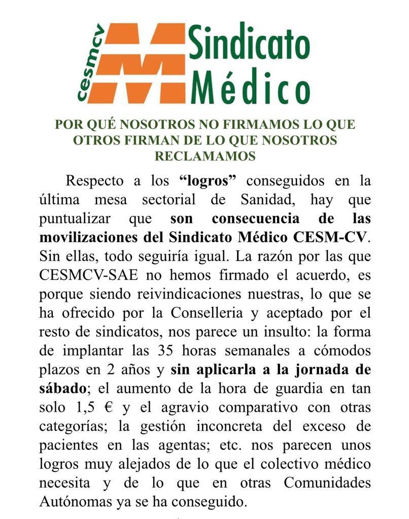 SindicatoMedico_CESM-CV tweet media