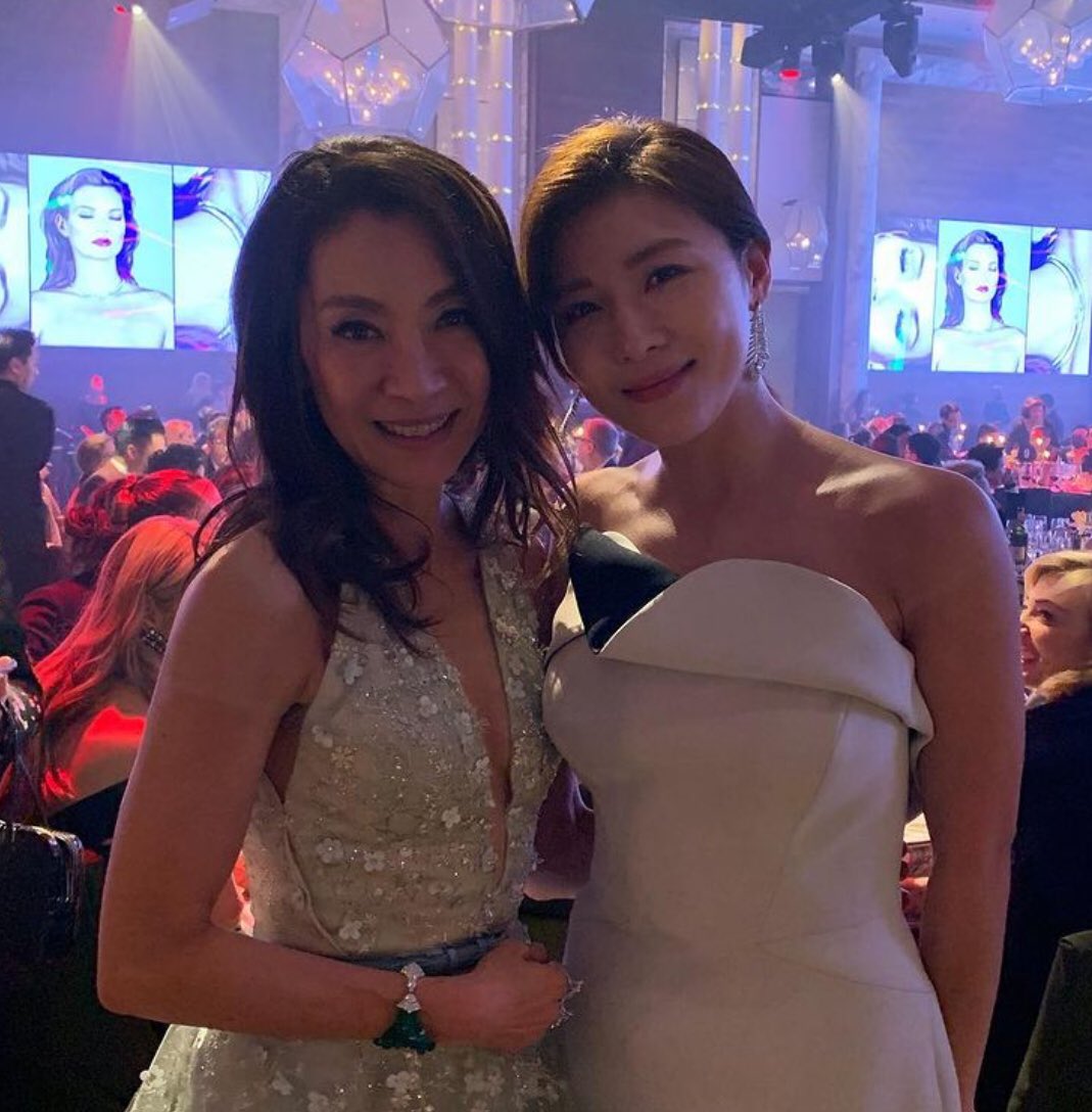livianamj's tweet photo. Congratulations to makcik #MichelleYeoh for getting the Oscar! I hope you can have a project with #hajiwon in the fiture! #ActionQueens https://t.co/1X00aBaoGN