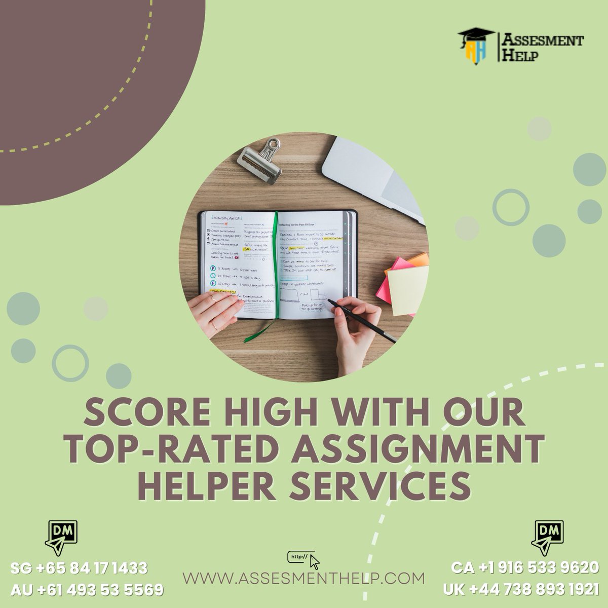 assessmentshelp's tweet image. Score High With Our Top-Rated Assessment Helper Services.✌
Contact Us: assesmenthelp.com
Call Us: +44 738 893 1921
#assessment #assessmenthelper #education #iso #business #recruitment #learning #coaching #knowledge #certification #assessmentwriting #newnormal #digitalart