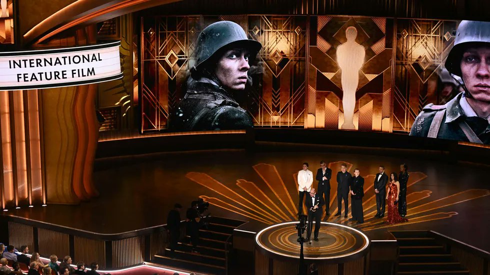 Dass im Westen nichts Neues 4 Oscars gewinnt, ist fürn Westen was Neues.