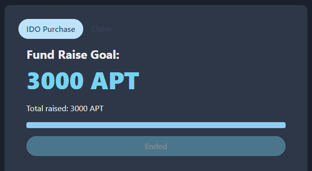 Congrats to <a href="/MoveKitties/">MoveKitties</a> - Target reached within 45 minutes, despite the terrible market conditions 🚀😺

We are excited to see what they build next - listing details to be announced soon.

$ALT Holders - Stay tuned.

LFG🔥

#Aptos #AptosLaunch #DeFi #NFT #AptosNFT