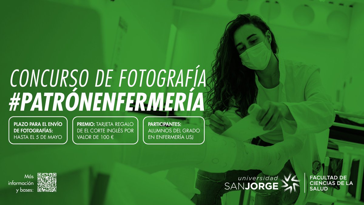 Desde el día del patrón tenemos activo un concurso de fotografía que ilustre la labor enfermera. 

¡Anímate a participar!