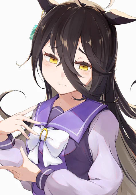 ジト目マンハッタンカフェ #ウマ娘 