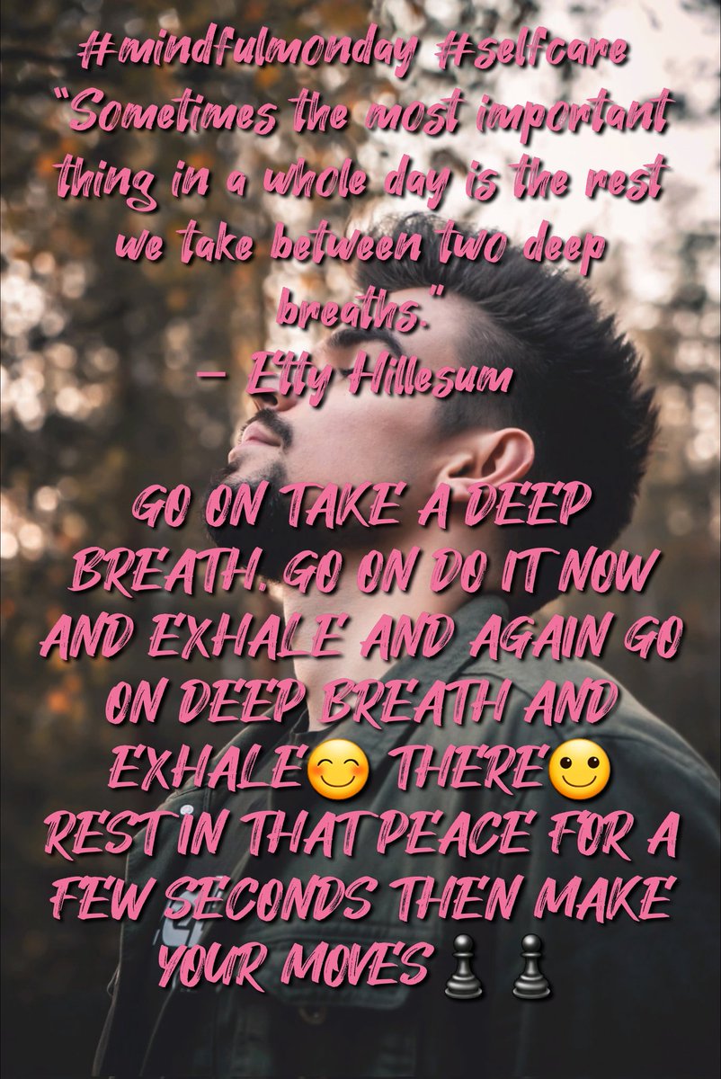 gatewayandguide's tweet photo. #mindfulmonday #selfcare 

“Sometimes the most important thing in a whole day is the rest we take between two deep breaths.”
– Etty Hillesum 

GO ON TAKE A DEEP BREATH, GO ON DO IT NOW AND EXHALE AND AGAIN GO ON DEEP BREATH AND EXHALE😊 THERE🙂
REST IN THAT PEACE FOR A FEW. https://t.co/cKOgcw9vJd