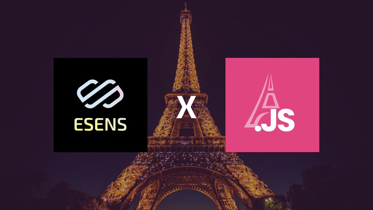 #ESENS vous donne rendez-vous mercredi 29 mars, à 19h, au meetup <a href="/parisjs/">Paris.JS</a> ! 🔥

 👉 bit.ly/ESENSParisJS

- Workflow automation with #nodejs
- Décommissionnement progressif de #code legacy à l'aide d'AST
- Développer des applications full-stack avec #SvelteKit
 
#javascript