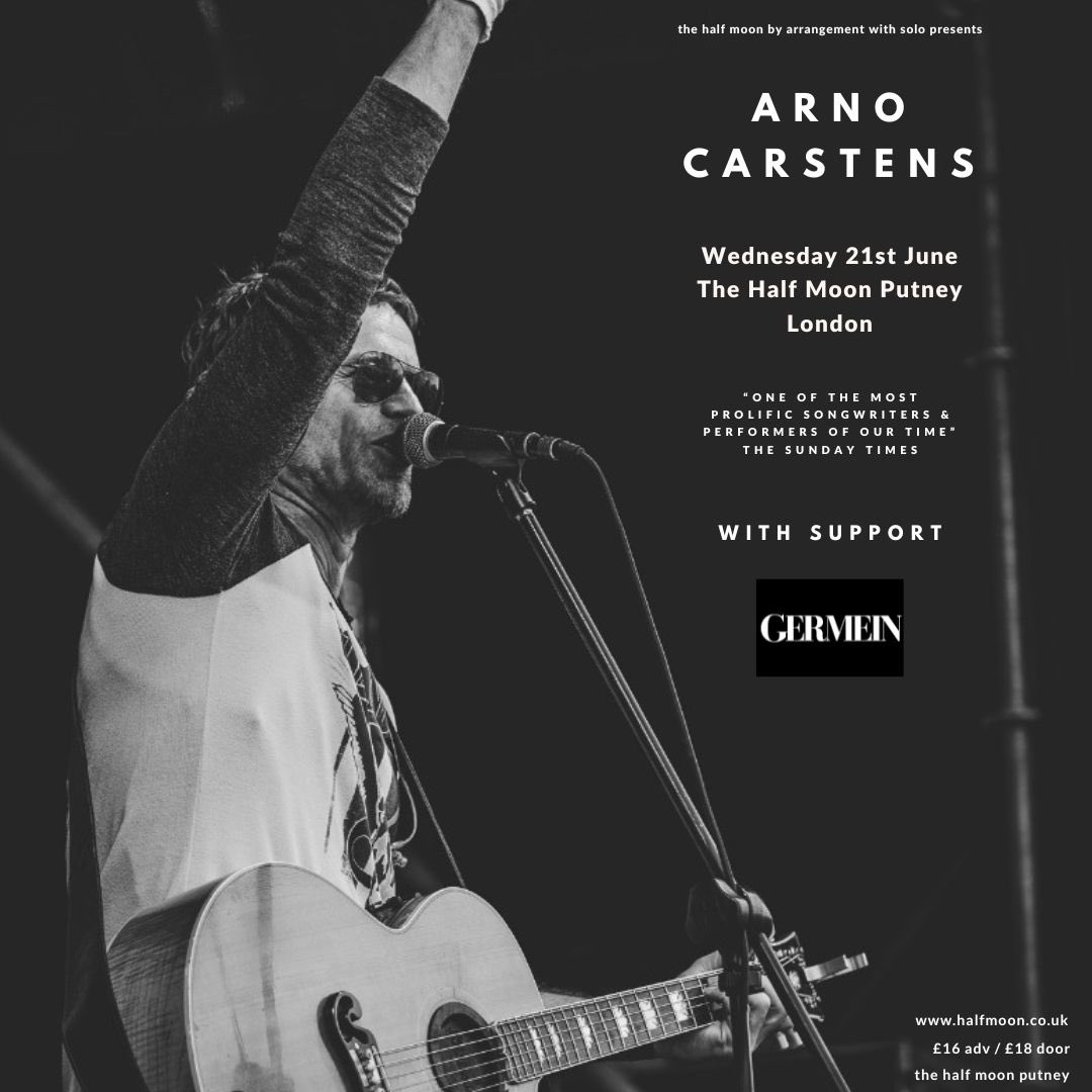 ArnoCarstens's tweet photo. London! 

Get ready for the hits of my career, live at Halfmoon Putney on Wed, June 21st.

I’m thrilled to be doing the show and can't wait to see you all there. 

#ArnoCarstens #HalfmoonPutney #LiveMusic #London 
🔗⬇️ https://t.co/iktTGMtXzp