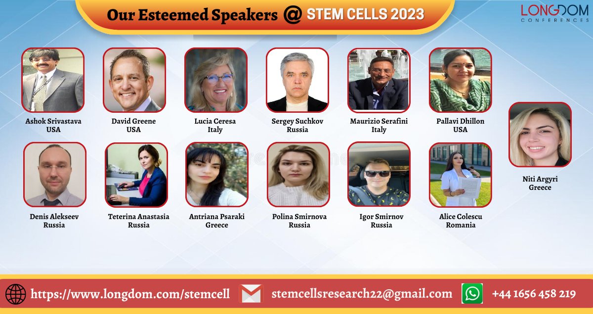 Longdom_Meet's tweet photo. Meet our experts at #stemcellconference in #Rome , #Italy on May 18-19, 2023
Link: https://t.co/2j9hjNDInl
#tissueengineering #regenerativemedicine #Romeconferences #Italyconferences
#Medicalconference #cellbiology #cancercell #stemcells #molecularbiology #conferences #events https://t.co/pZEdvx7WyU