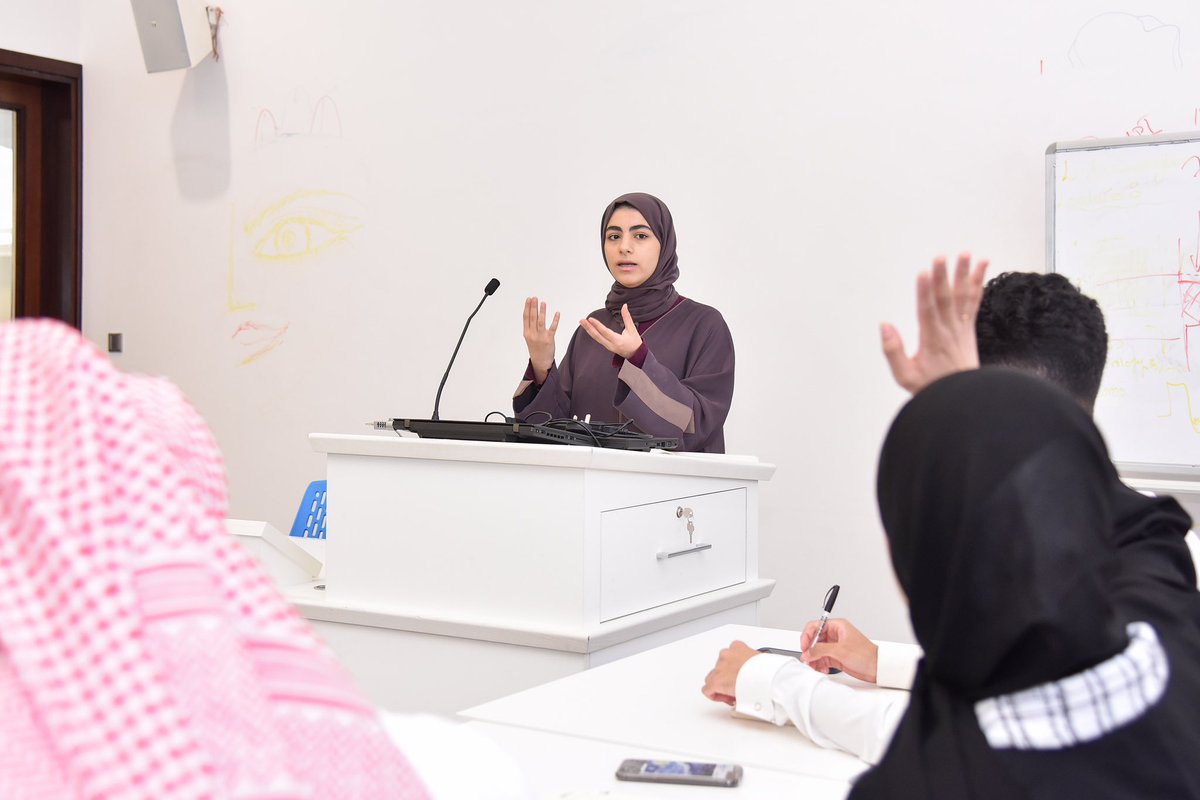 QatarDebate's tweet photo. ضمن منافسات الدوري الثاني لمناظرات الجامعات باللغة العربية للموسم الحالي، شارك 24 فريق من 7 جامعات.

شارك معنا في هذا الدوري مركز الشفلح لرفع الوعي باستخدام المناظرات حول مواضيع تخص ذوي الاعاقة ودمجهم في المجتمع.

#مناظرات_قطر | #QUDL
@alshafallah https://t.co/lHxmq1WWa3