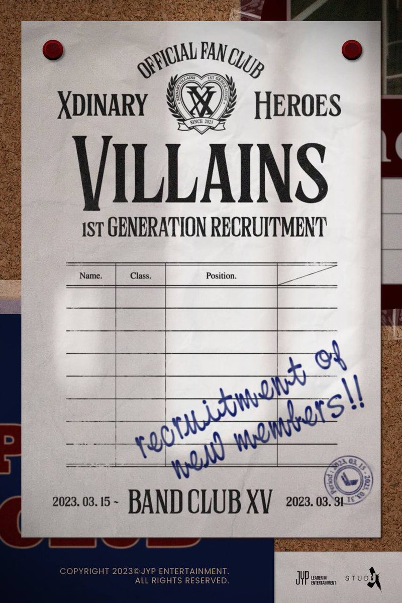 230313|| تحديث حساب اكسديناري هيروز الرسمي عبى تويتر

نادي معجبين اكسديناري هيروز
ضم الجيل الاول من الفيلينز

نادي فرقة XV 🎖️

23.3.15~23.3.31📅
موقع (ticket.yes24.com/Pages/English/…) 📝

M✩