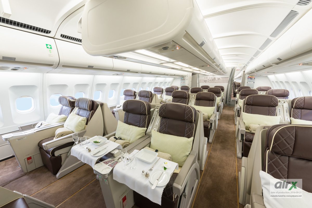 wanariefimran's tweet photo. One of the guys said he flew a private jet Airbus A340. 100 first class seats. Flew the Portugal National Team to Qatar for the World Cup. 

So I asked him, “who’s the most famous person he’s flown?”

Kylian Mbappe. ☠️ https://t.co/QiKfn8e1C7