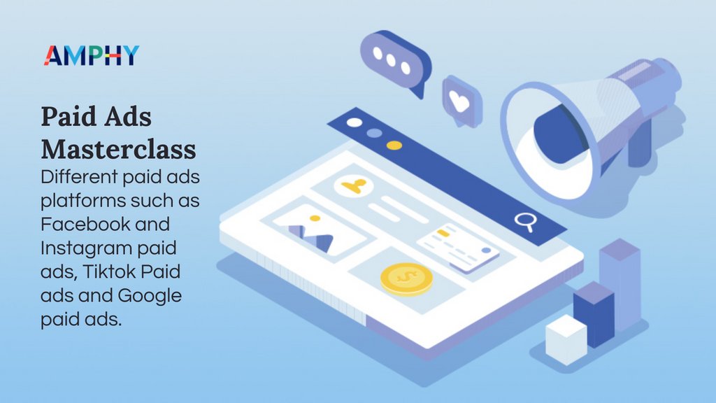 AmphyLive's tweet photo. We will learn:

- Set up Facebook and Instagram accounts for Paid ads
- Steps of running Facebook and Instagram ads
- Ad Funneling
- Video Marketing on Facebook and Instagram
- Ad strategy and Ad Analytics
- Facebook and Instagram Ad optimization
and others https://t.co/lLfGxtCnnv