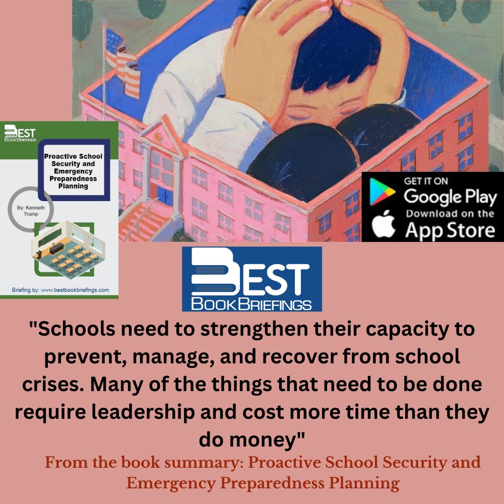 BestBriefings's tweet photo. You can read the full summary now in less than 15 minutes on https://t.co/RNA5wKiOHb
https://t.co/2F0UTgdgEF
#businessbooks #bookshop #readingtime #readinglist #audiobook #audiobooks #summaries #books #ProactiveSchoolSecurityandEmergencyPreparednessPlanning #KennethTrump

Read mo https://t.co/FGwHxactwL