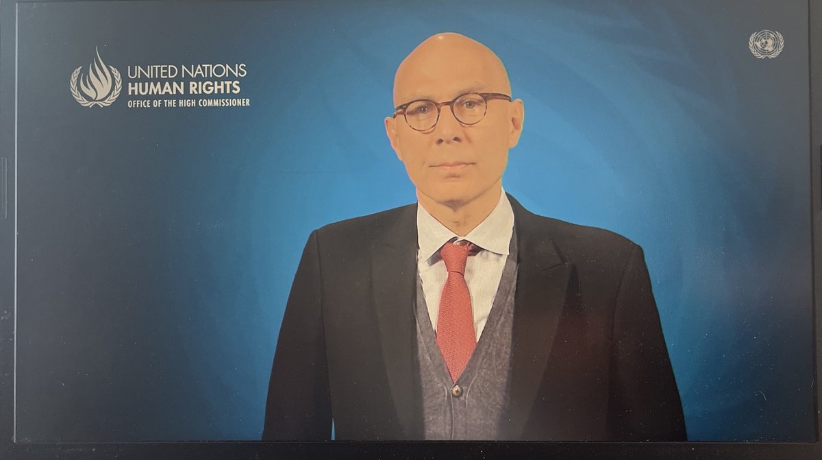 Dianova_org's tweet image. #CND66 Unprecedented! High Commissioner for Human Rights addresses the opening! 

Great intervention from @volker_turk  
The #warondrugs has been detrimental, we must change #drugpolicies with a focus on #HumanRights #Health  and #development  as a transformative force.