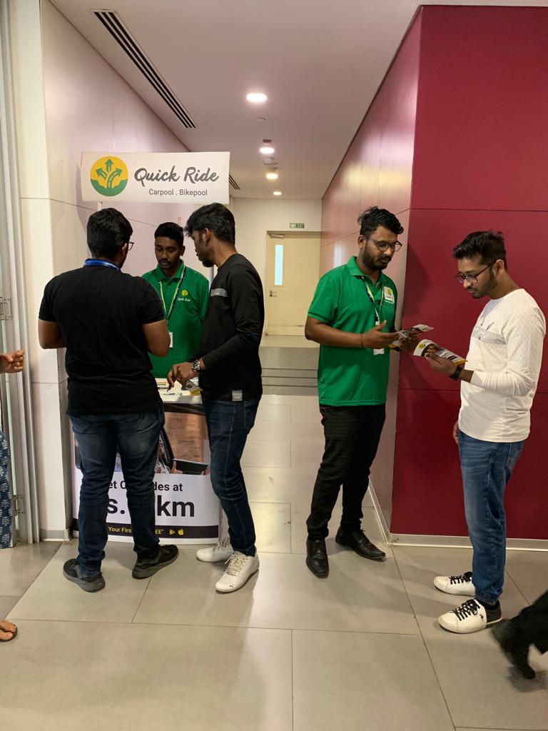 QuickRidein's tweet image. Today at Software AG Bangalore, excited to promote the carpooling movement &amp;amp; work together to create positive impact on the environment. By sharing your car seats, you can not only save money but also help reduce your carbon footprint.

#Carpooling #Quickride #softwareag