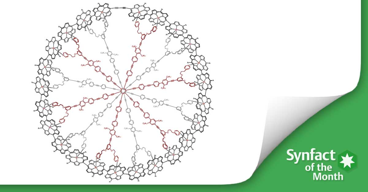 thiemechemistry's tweet photo. ❇️ In this Synfact of the month Dahui Zhao from Peking University (@PKU1898) highlighted the ´A Giant Photonic Ring` by Saywell A, Herz LM, Anderson HL. and co-workers from @UniofOxford and @UniofNottingham.🧐
👉 https://t.co/f7UuVLBysy
#nanoring https://t.co/ia0sTty0Ux