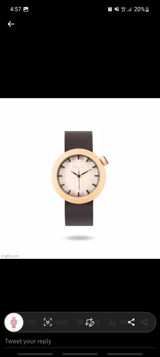 seonggokdaging2's tweet photo. @eboniwatch Kemaren beli yang strapnya biru, semoga aja dapet yang ini biar couplean sama doi😅 https://t.co/NC1cHMW7Pd