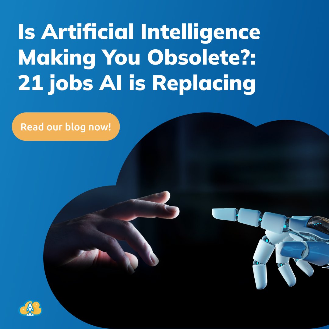 LeonMcquade's tweet photo. Artificial Intelligence and Automation are significantly impacting our economy and the job market. Here are the 21 jobs most vulnerable to AI!

#AI #ArtificialIntelligence #Automation #computeralgorithms #Productivity #Businessefficiency 

https://t.co/7ivqK6EHkv https://t.co/MdhTYnMjYO