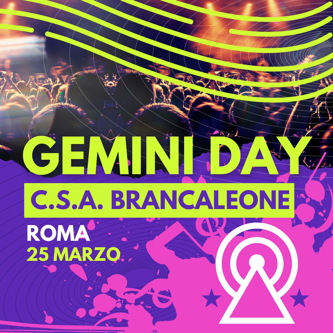 radiosonar_net's tweet photo. Gemini Network, il network delle Radio Indipendenti, torna a Roma per una giornata di cultura, socialità, radio, informazione.

↓↓↓ 𝗣𝗥𝗢𝗚𝗥𝗔𝗠𝗠𝗔 ↓↓↓

https://t.co/zcGlaUcEXP https://t.co/DfeMxaMDSJ