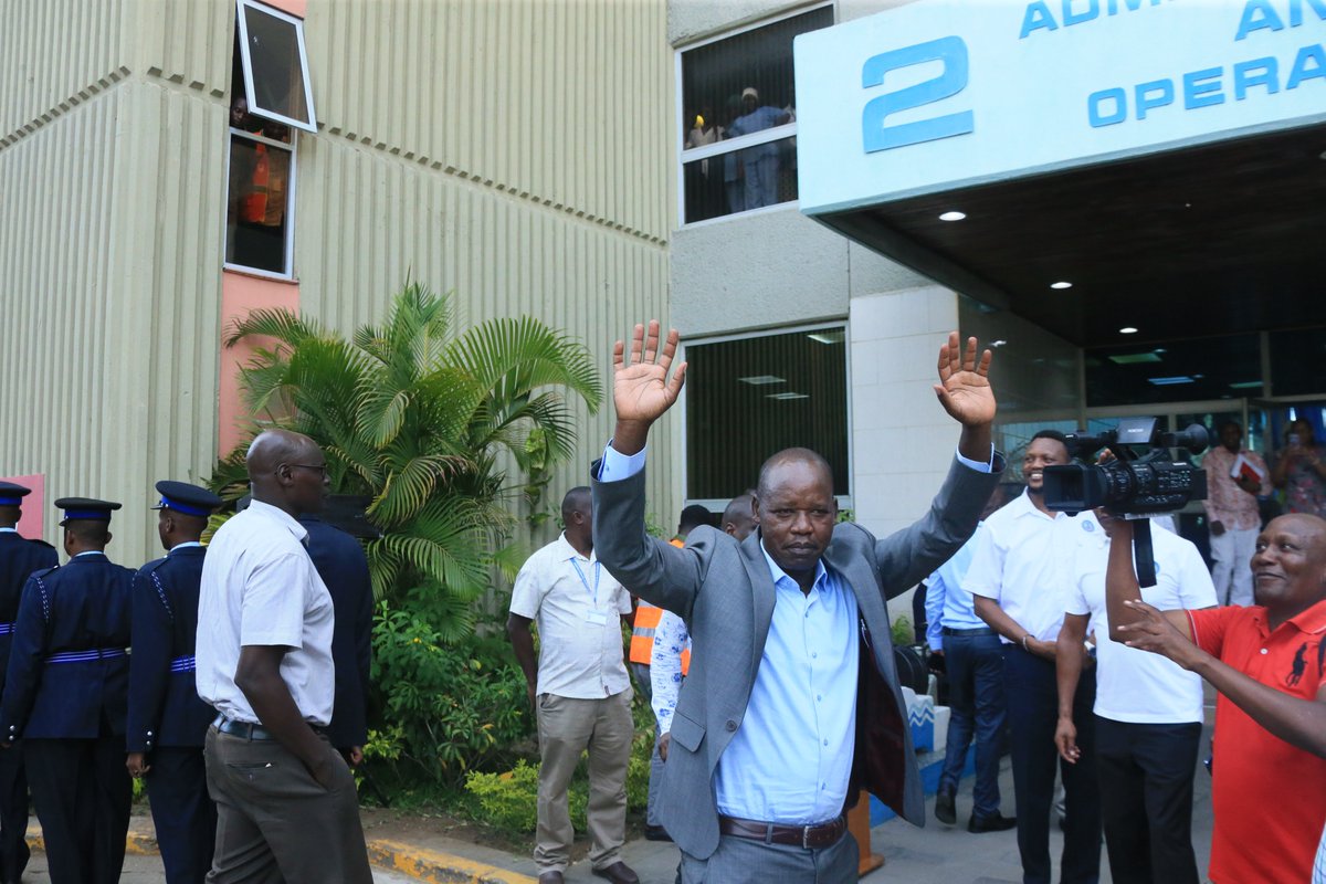 Kenya Ports Authority on Twitter "Captain Ruto assured the KPA Board Chairman Hon. DaluTayari