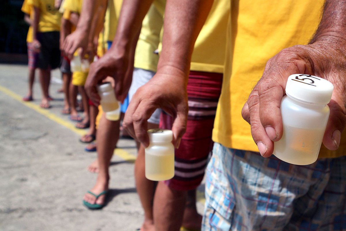 Philippine News Agency on Twitter "RANDOM DRUG TEST. Persons deprived of liberty and jail