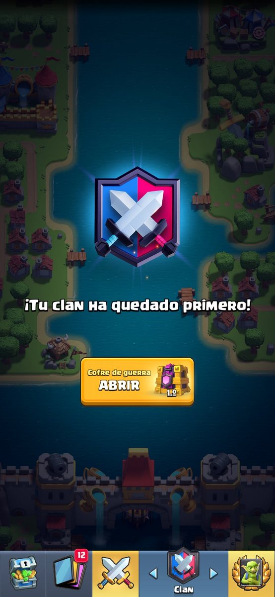 Aún quedando 2°s el último día de guerra conseguimos quedar 1°s en el global de la semana. Seguimos en progresión ascendente 📈📈📈  #GoAnikiladores #ClashRoyale #Clash #ClanEspaña #ClanInternacional #GuerraDeClanes