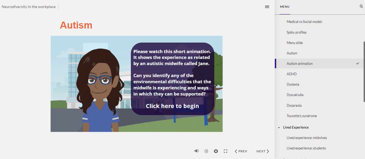 mattsmeeth's tweet photo. So happy to launch a new Neurodiversity eLearning package today for Midwives and MSWs. It has challenged my skills to produce and I'm super proud of it :-) 
@MidwivesRCM
 #RCM #ilearn #elearning  #neurodiversity #NeurodiversityCelebrationWeek #storyline #storyline360 #vyond https://t.co/bjLunr8AnZ