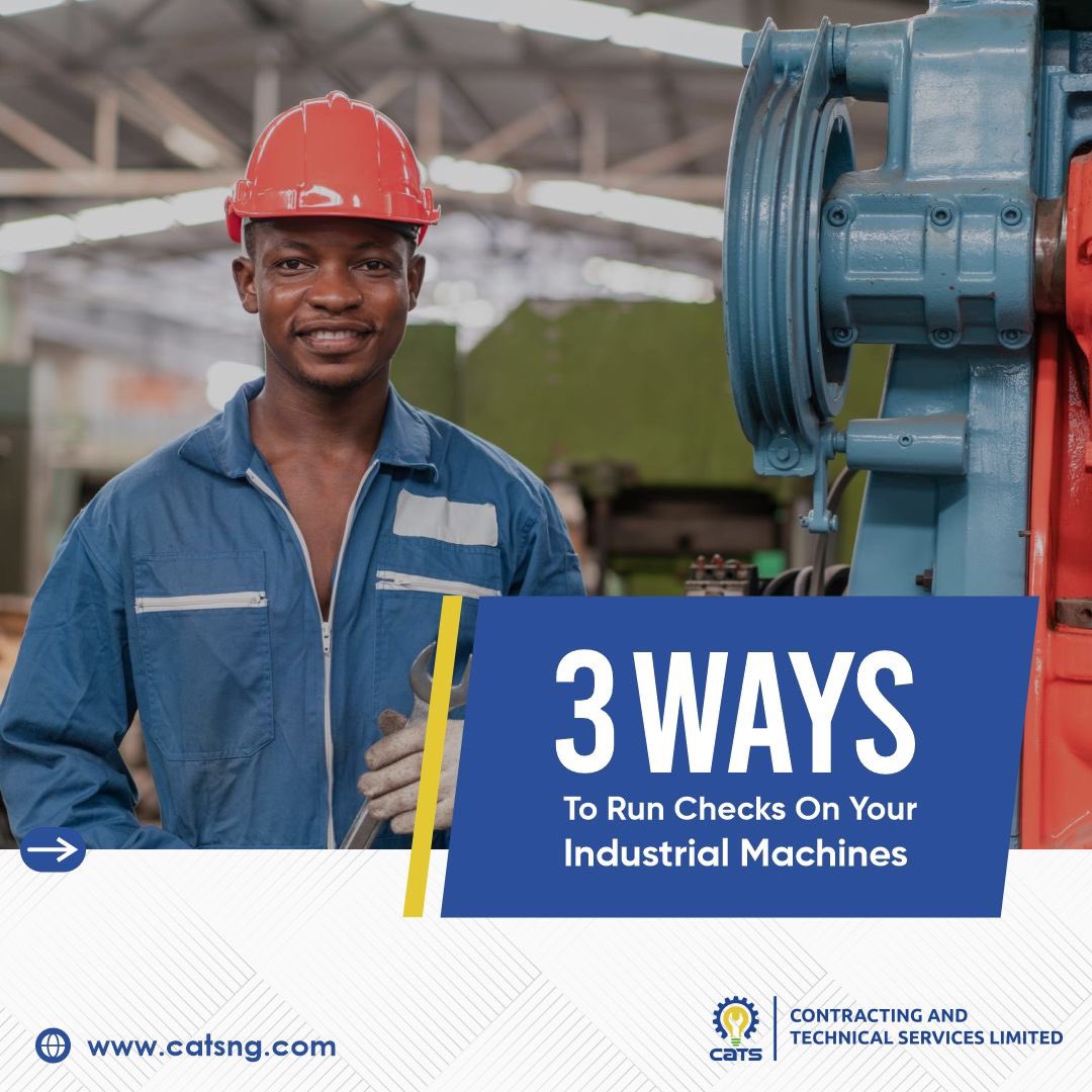 cats_ng's tweet photo. Check out the three ways you can run checks on your industrial machines.
Stay ahead of the game and keep your operations running at full speed. Visit https://t.co/5Cqy9XOAj9 to schedule an inspection
#maintenance #maintenanceservices #maintenanceengineer #maintenanceandrepair https://t.co/N4fzzxyrAz