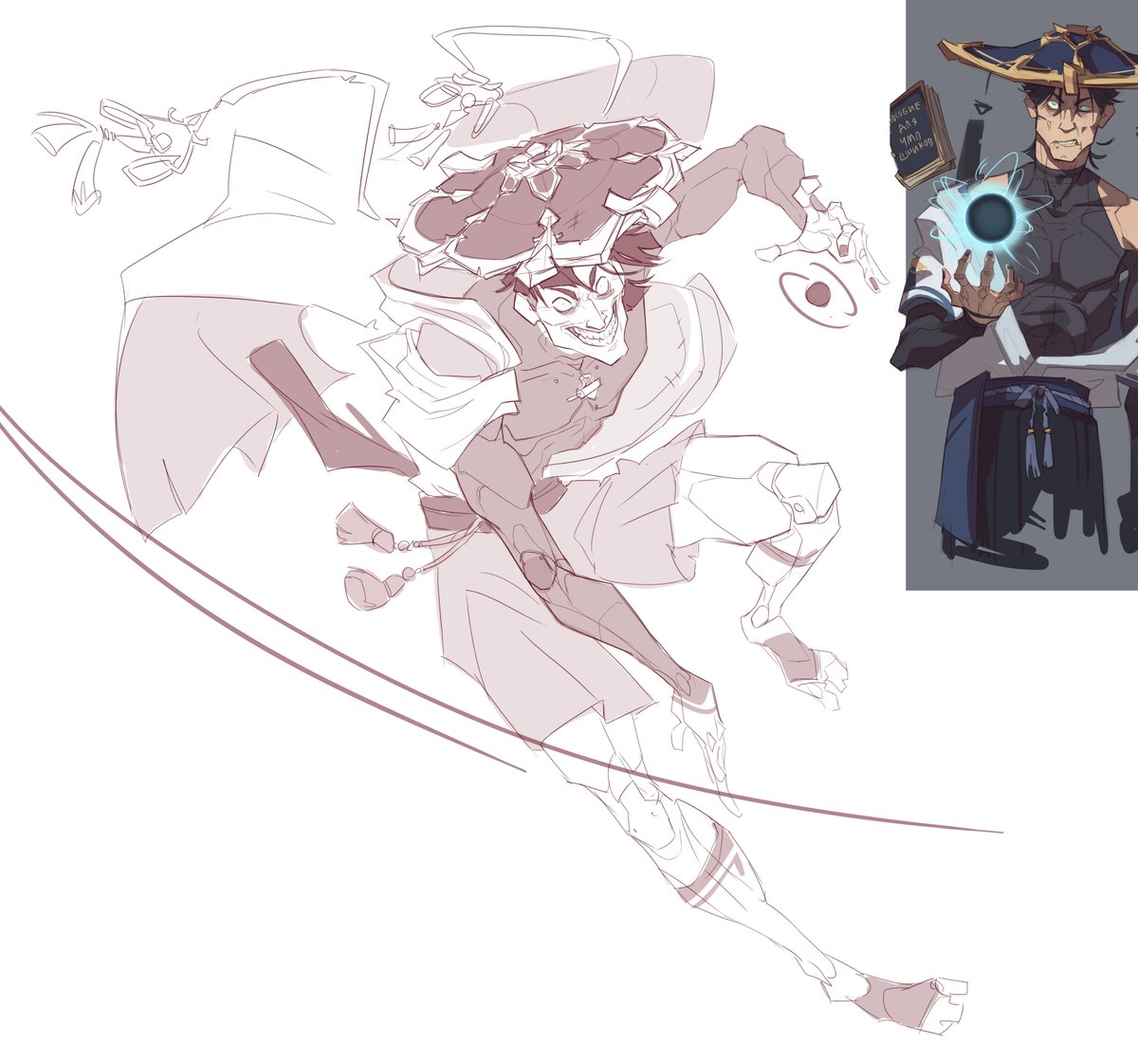 olddivan's tweet photo. #genshinimpactart  #scaramouche #sketch https://t.co/69bCg53eBi