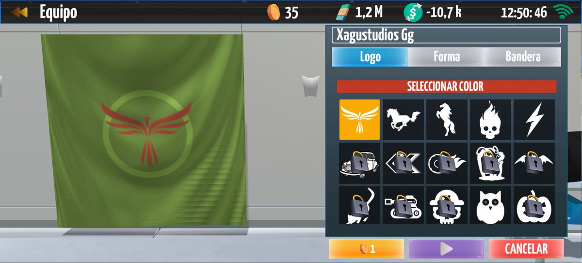Edit your team logo and customice your cars!! 🖌️#WIP #gamedev #Videogame #madewithunity #gaming #Rally