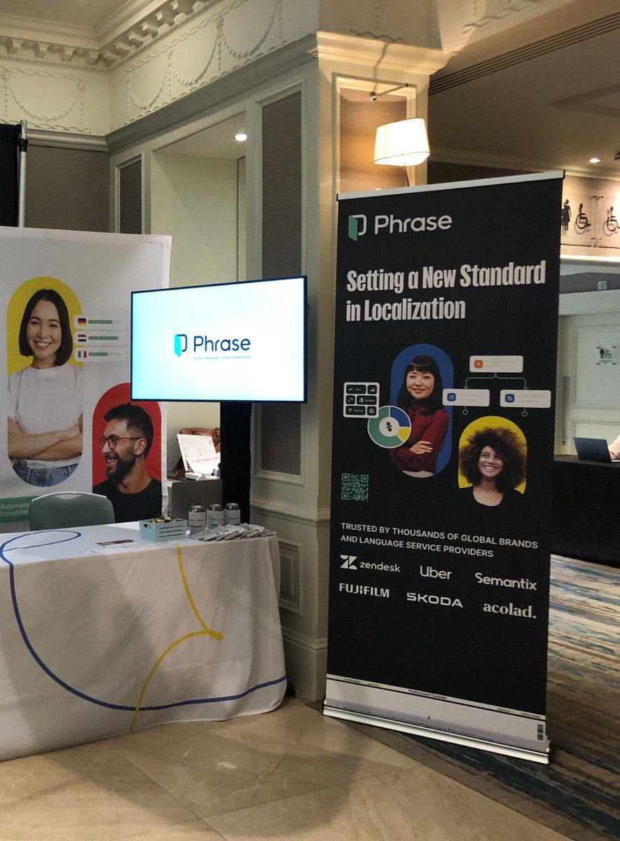 PhrasePlatform's tweet photo. Localization is in the Dublin air and we love it! If you are at GALA, feel free to join us and our partner @CaptionHubHQ at 4:30 pm GET in front of booths 18 and 19 for some post-conference refreshments—have a drink on us and get your koozie!
Cheers to keeping #l10n refreshed! 🥂 https://t.co/Bb7N3JJahr