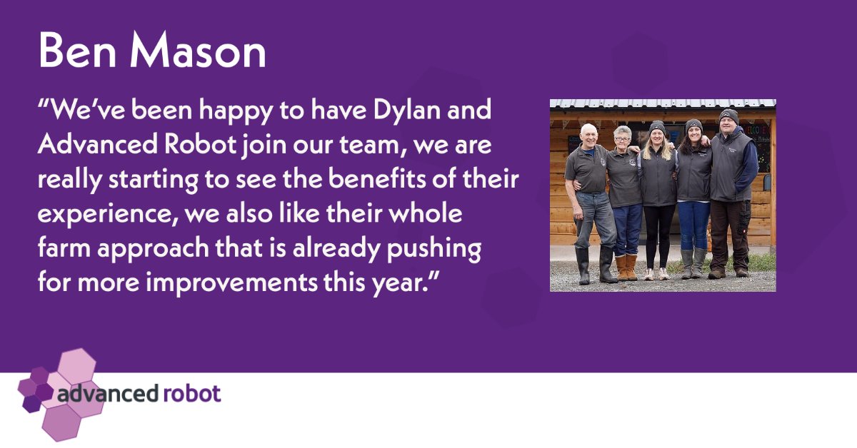 ARN_Home's tweet photo. Thanks to the Mason family for the feedback!
#AMS #dairycows #roboticmilking #teamdairy #AdvancedRobot #movingfarmsforward #healthycows #happyclients https://t.co/5U32HCbwfs
