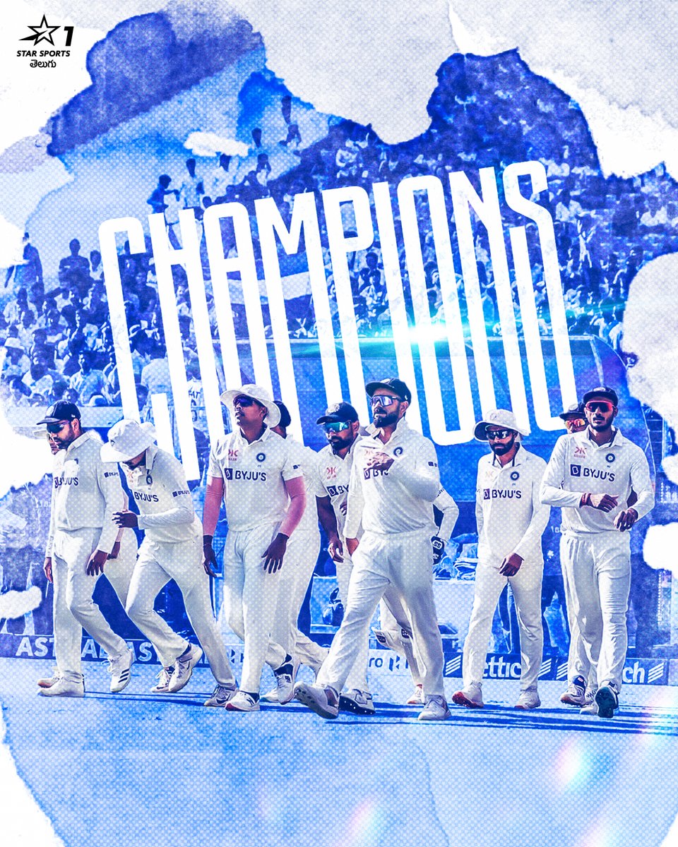 StarSportsTel's tweet photo. డ్రా గా నిలిచిన 4వ టెస్ట్ 👍🏻
దీంతో బోర్డర్ గవాస్కర్ ట్రోఫీ లో 🤩
#TeamIndia 2-1 తేడాతో 😎
ఆస్ట్రేలియా పై విక్టరీ సాధించింది 🥳
Mastercard #INDvAUS 4th Test DAY 5
#StarSportsTelugu #TestByFire🔥 https://t.co/FzUcE3iuRy
