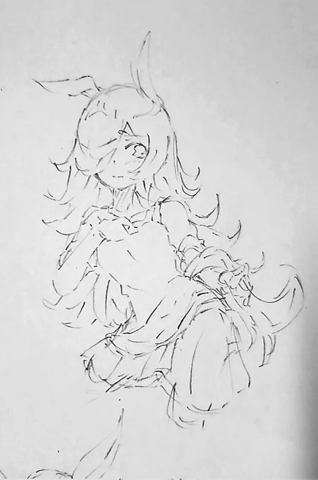 仕事中の落書きは楽しいなぁ 