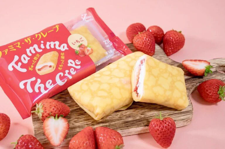 人気シリーズに仲間入り！ファミマ・ザ・クレープにいちご登場！