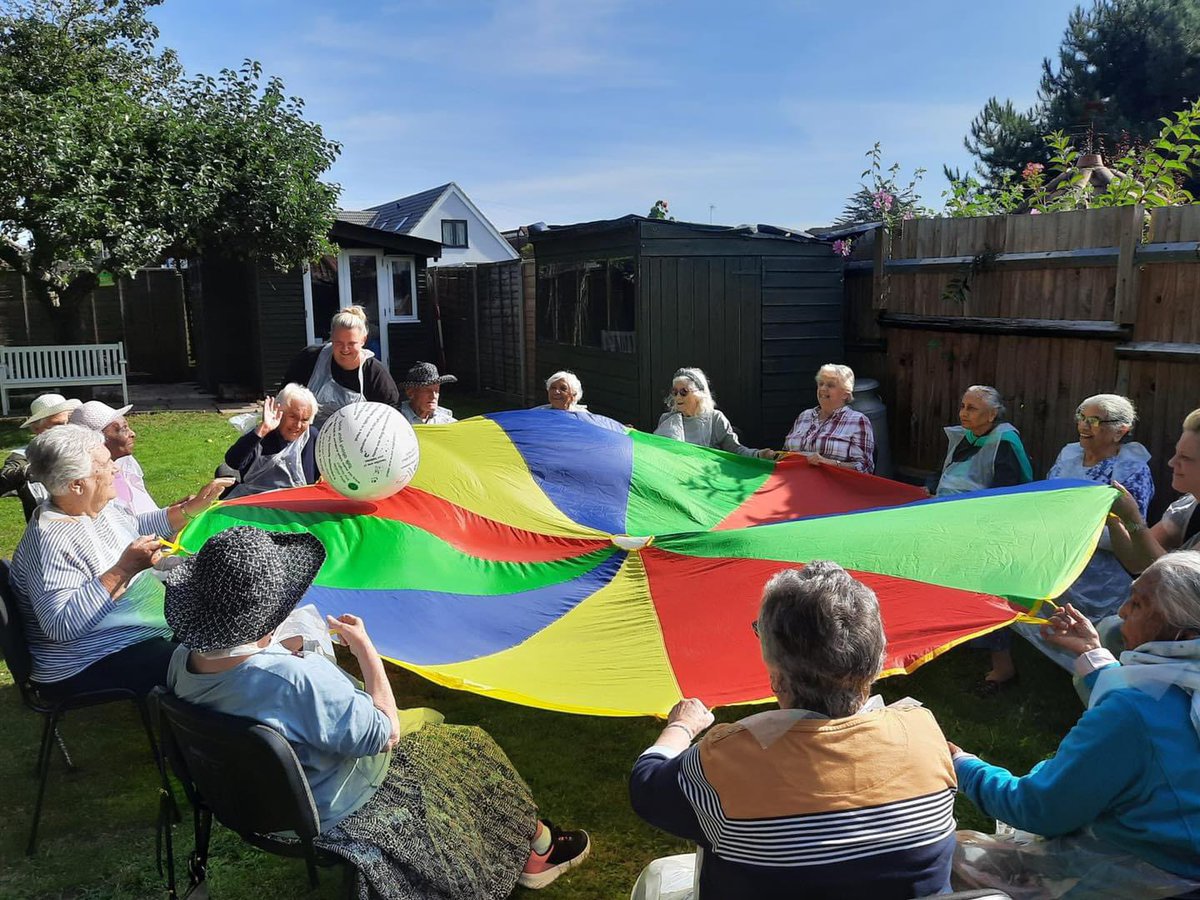 After a very dreary week, we are all very much looking forward to being able to utilise our outdoor space again soon! Happy Monday! #alzheimers #socialcare #caresector #dementia #fightagainstloneliness