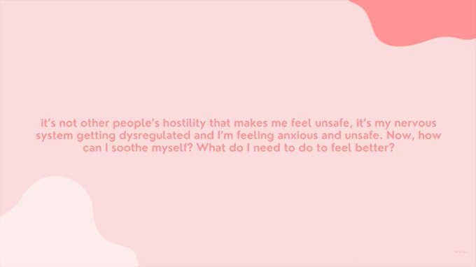 17 views  7 Mar 2023
How to instantly soothe your social anxiety?

SOCIAL ANXIETY is something that troubled me for years, it is what isolated me, and kept me single and alone for a long time, but speaking from my personal experience, learning what I’m gonna talk about today instantly calms my social anxiety and eventually helped me overcame social anxiety. Since now I’m under training to be a psychodynamic psychotherapist and this just gets confirmed over and over again, every time I feel unsafe and judged, I would think about this and it would instantly diffuse my fear and shame. 

Hear this: social anxiety has more to do with our inner insecurities and projections than if people are rejecting and hostile towards us. In this video, I’ll talk about one way to instantly soothe your social anxiety. 

Hope this video helps and please share it with people in need 💗


--------------------------------------------------------------------------------------------------------------------------