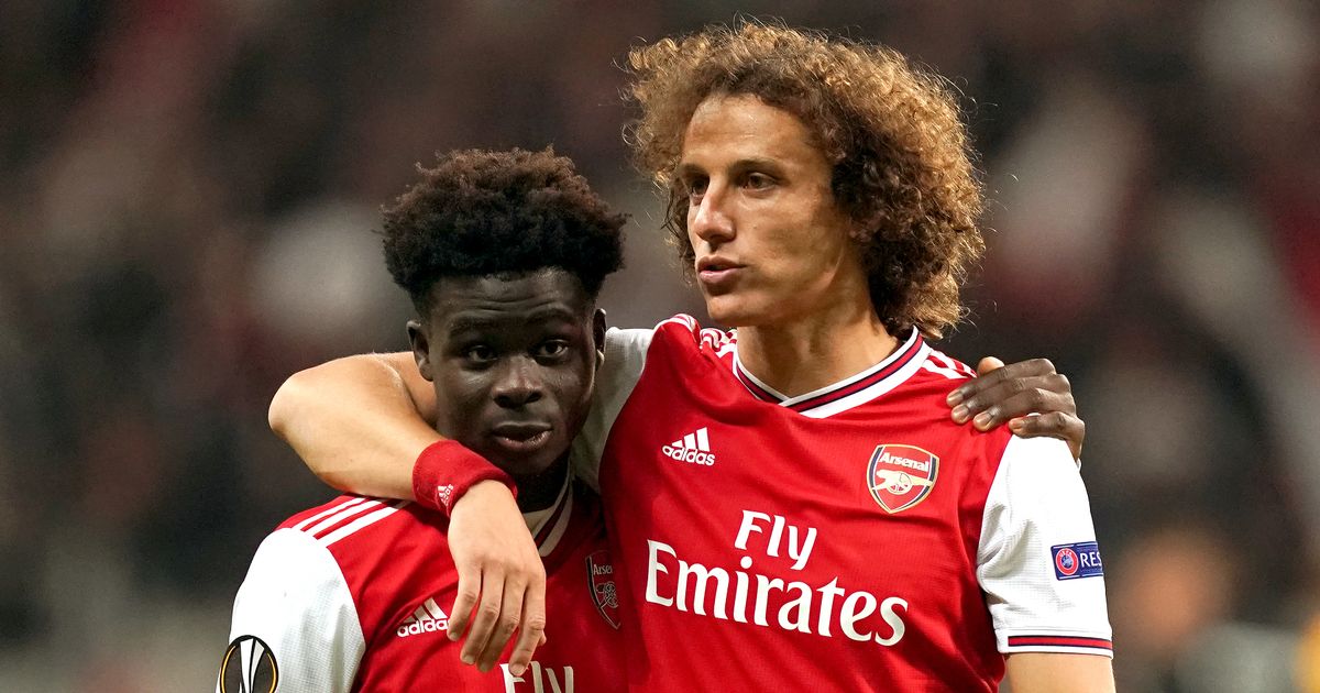 UPYOURARSENAL04's tweet photo. Saka: "i would say David Luiz, He had the biggest impact. Going into the first team wasn't easy, He went out of his way for me, Advice on &amp; off the pitch. He has done the most for my career." ❤ https://t.co/31Vc5bw4Kq