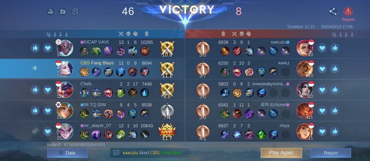 AgengOfficial's tweet photo. Comeback to this game, and still had some skill using Aurora 😆🙏 https://t.co/qvb82l1bwX